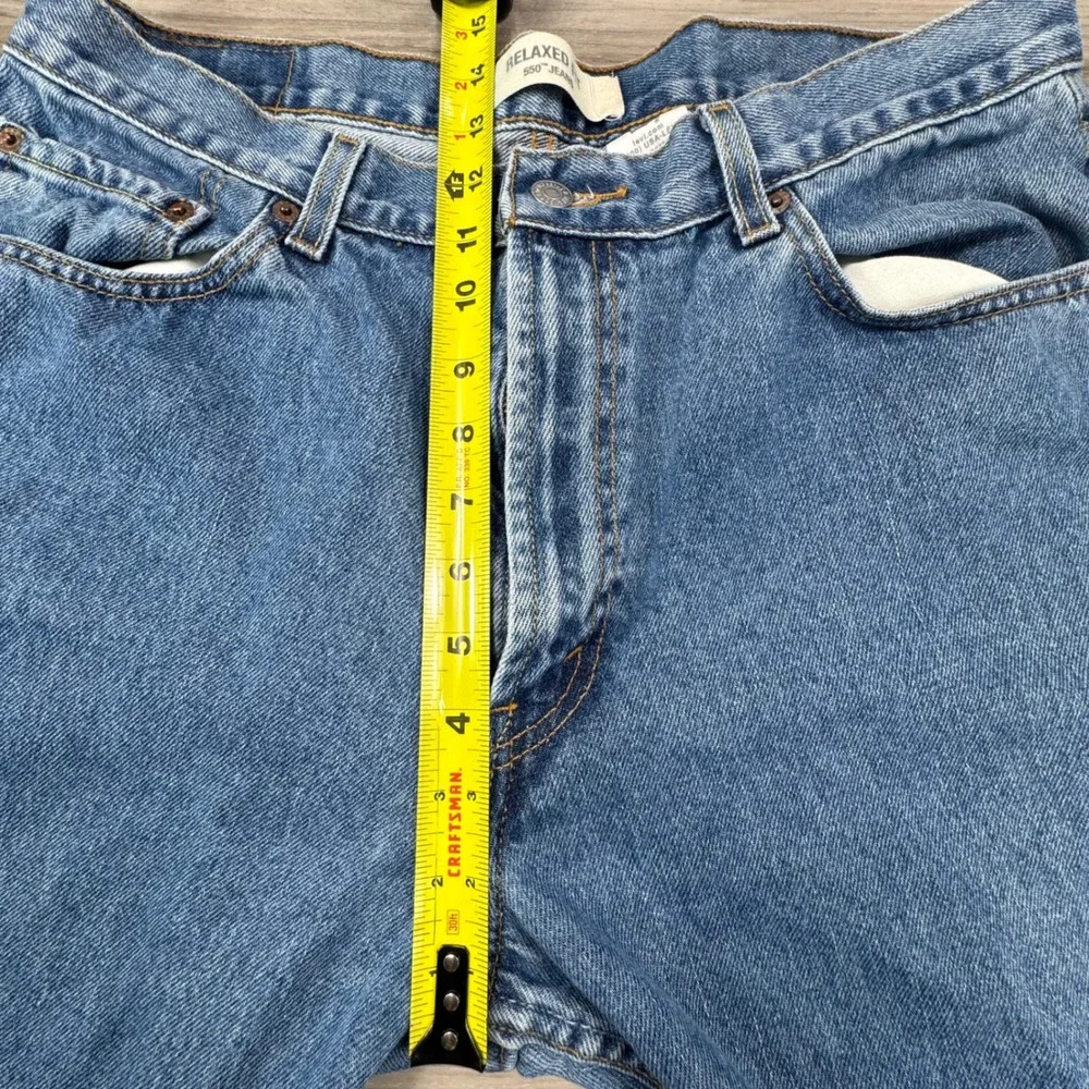 Vintage Y2K ‎ Levi's 550 Relaxed Fit Jeans Mens Blue Denim W36 L30